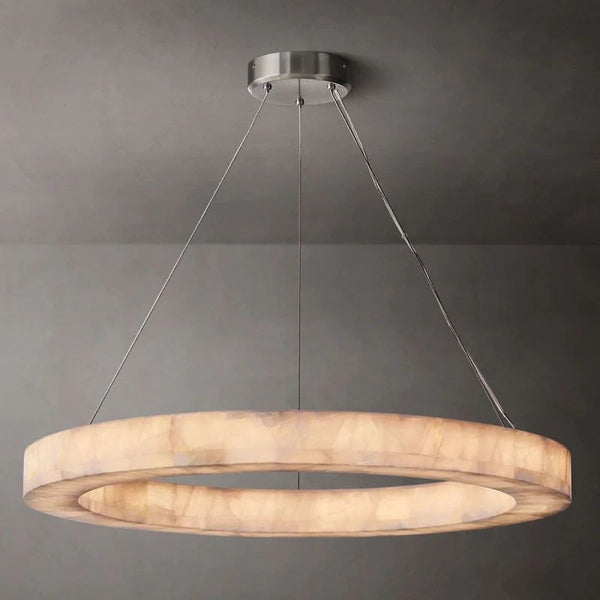 Riveage Calcite Round Chandelier 31"40"60"