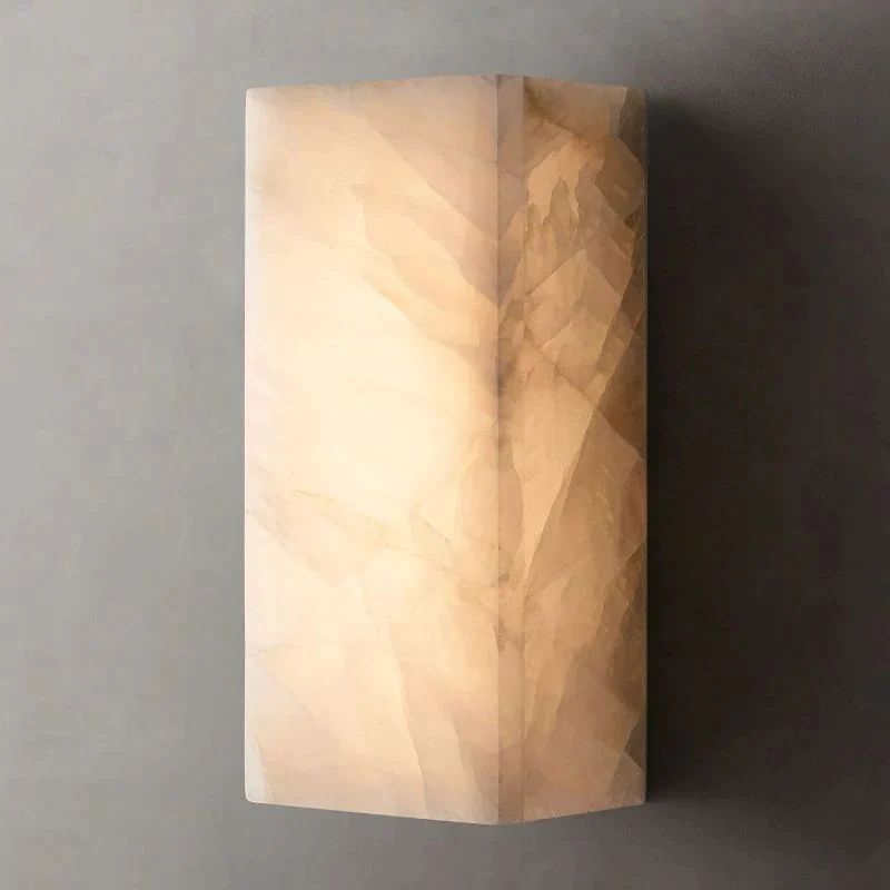 Riveage Calcite Bedroom Wall Sconce