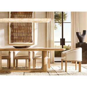 Riveage Rectangular Calcite Chandelier 54"