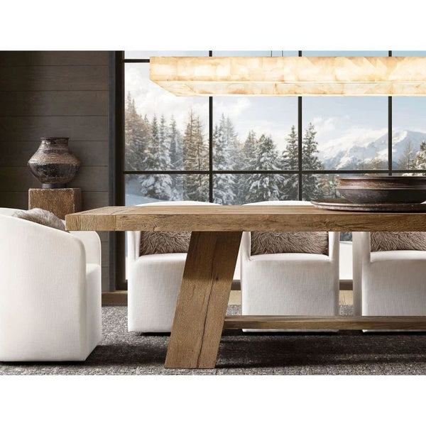 Riveage Rectangular Calcite Chandelier 72"