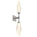 Rock Crystal Double Wall Sconce