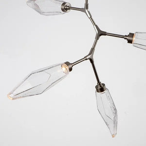 Rock Crystal Modern LED Chandelier