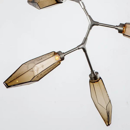 Rock Crystal Modern LED Chandelier