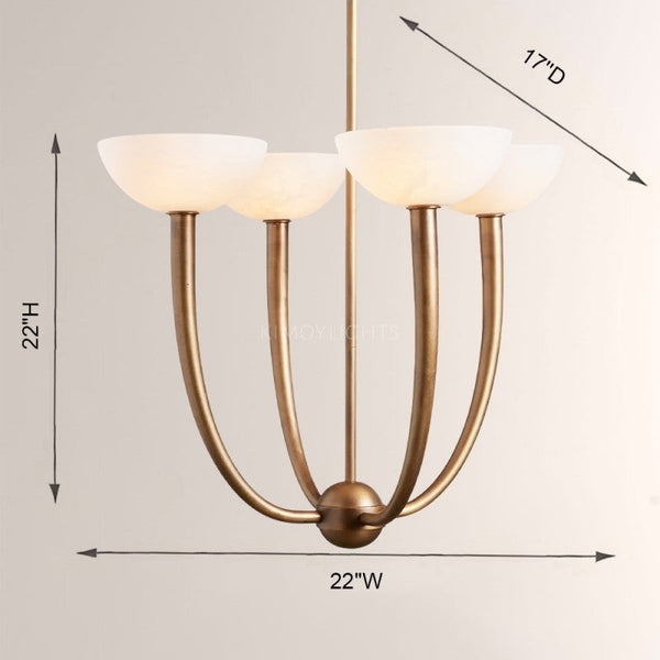 Saguara Alabaster Chandelier