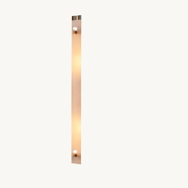 Sanma Alabaster Grand Rectangular Sconce