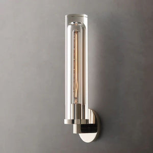 Sava Round Tube Bathroom Sconce