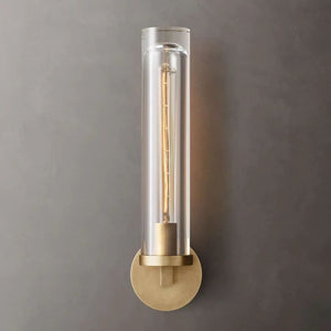 Sava Round Tube Bathroom Sconce