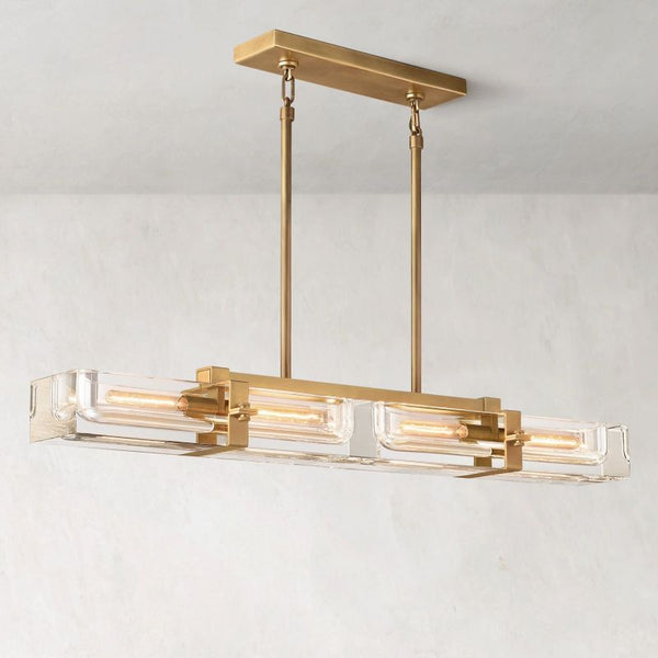 Sava Linear Dining Room Chandelier 48"
