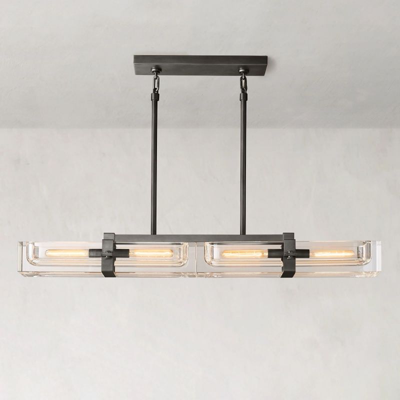 Sava Linear Dining Room Chandelier 48"