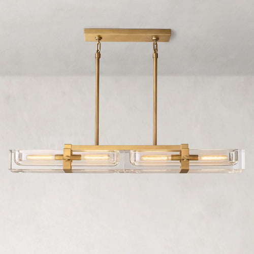 Sava Linear Dining Room Chandelier 48"