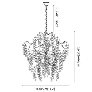 Shiro Crystal Chandelier