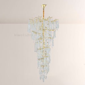 Shiro Noda Crystal Tree Branch Chandelier 95