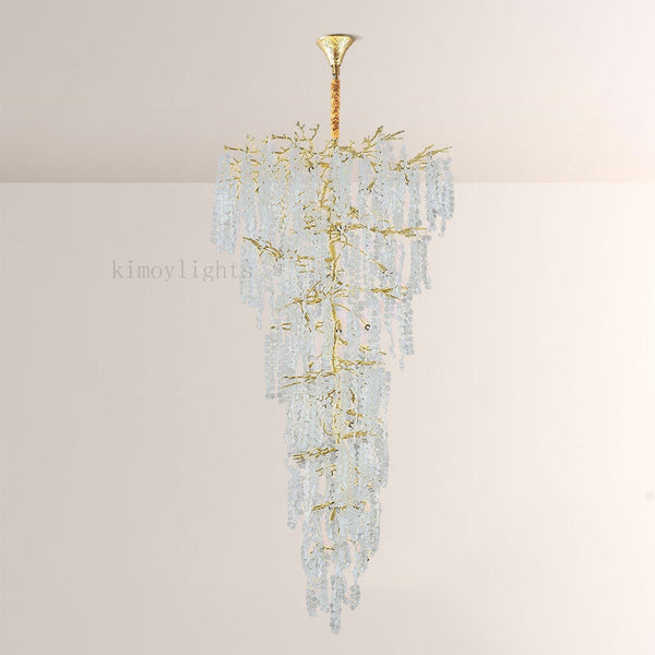 Shiro Noda Crystal Tree Branch Chandelier 95