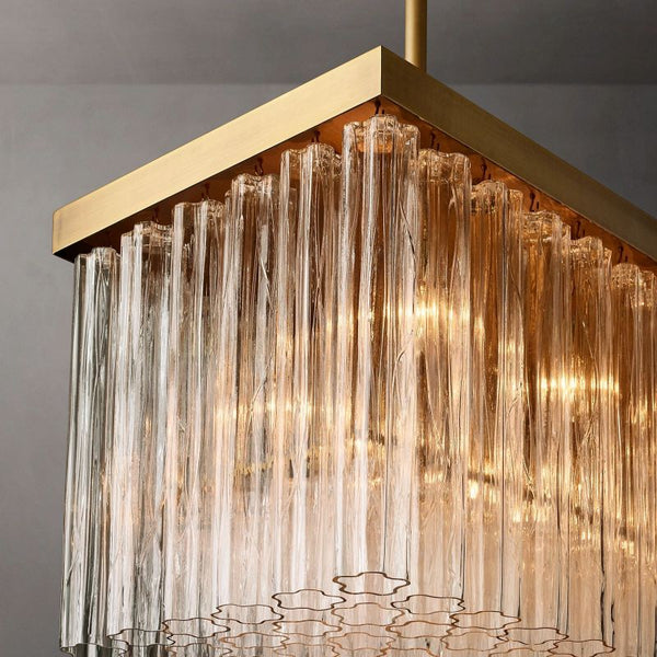 Cielo Rectangular Dining Room Chandelier 54”