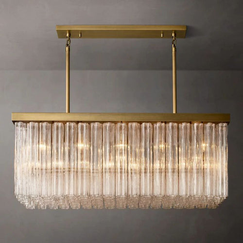 Cielo Rectangular Dining Room Chandelier 54”