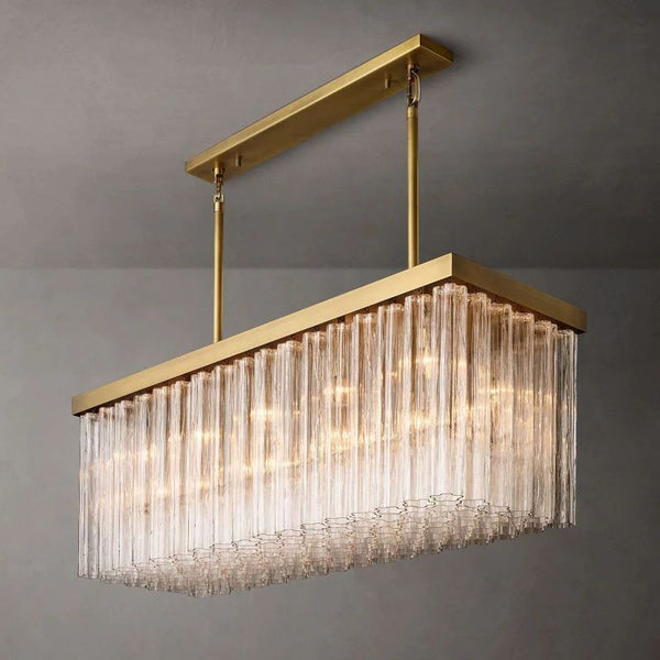 Cielo Rectangular Dining Room Chandelier 54”