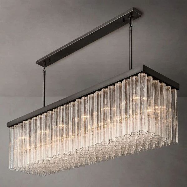 Cielo Rectangular Dining Room Chandelier 73”