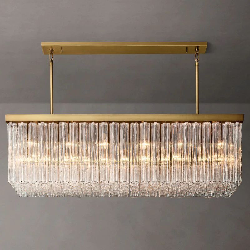 Cielo Rectangular Dining Room Chandelier 73”