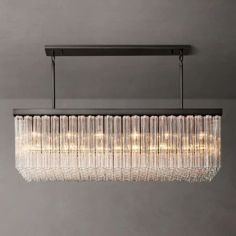 Cielo Rectangular Dining Room Chandelier 73”