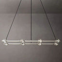 Éclatant Rectangular Dining Room Chandelier 54"