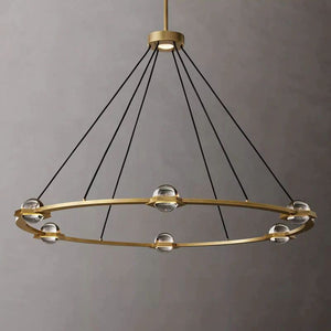 Éclatant Round Chandelier 48" For Living Room
