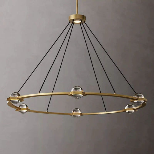 Éclatant Round Chandelier 48" For Living Room