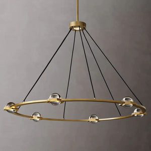 Éclatant Round Chandelier 48" For Living Room