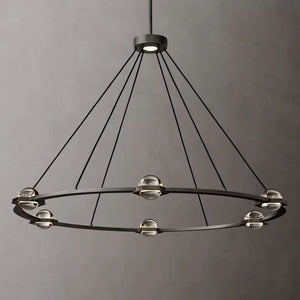 Éclatant Round Chandelier 48" For Living Room