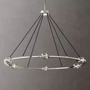 Éclatant Round Chandelier 48" For Living Room