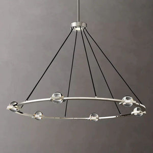 Éclatant Round Chandelier 48" For Living Room