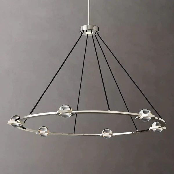 Éclatant Round Chandelier 48" For Living Room