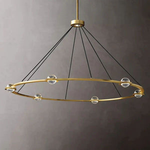 Éclatant Round Living Room Chandelier 60"