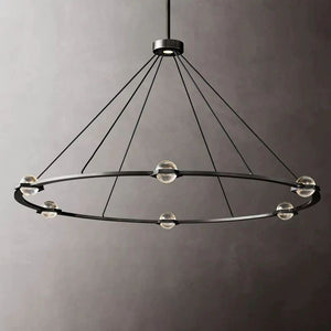 Éclatant Round Living Room Chandelier 60"