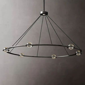 Éclatant Round Living Room Chandelier 60"