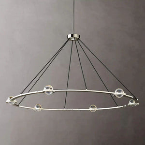 Éclatant Round Living Room Chandelier 60"