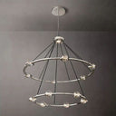 Eclatant Two-Tier Round Living Room Chandelier 48"