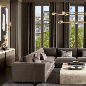 Eclatant Two-Tier Round Chandelier 60"