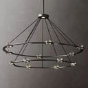 Eclatant Two-Tier Round Chandelier 60"