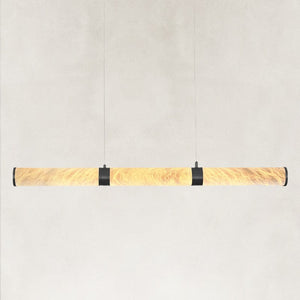 Sylva Alabaster Linear Chandelier 47"W