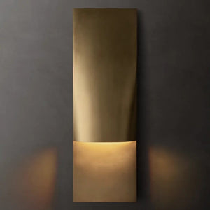 Taza Vertical Rectangular Sconce 18"H