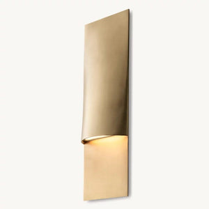 Taza Vertical Rectangular Sconce 18"H