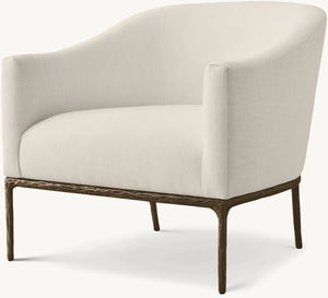 Thadeus Barrelback Slope Arm Chair