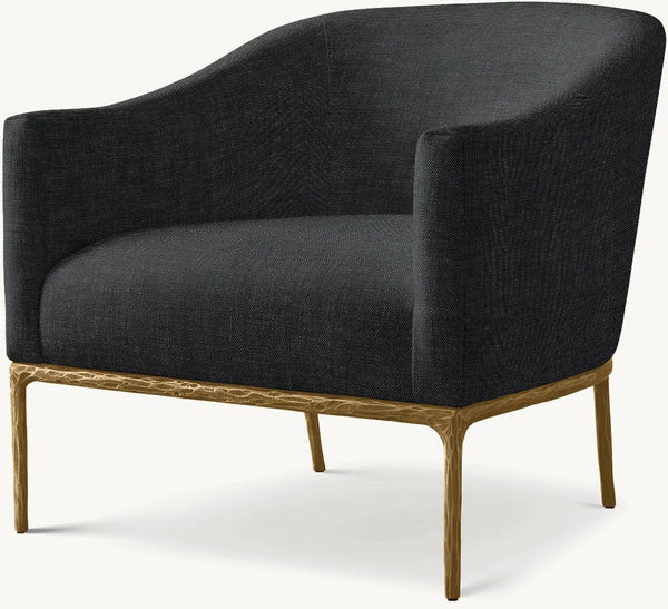 Thadeus Barrelback Slope Arm Chair