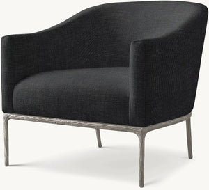 Thadeus Barrelback Slope Arm Chair