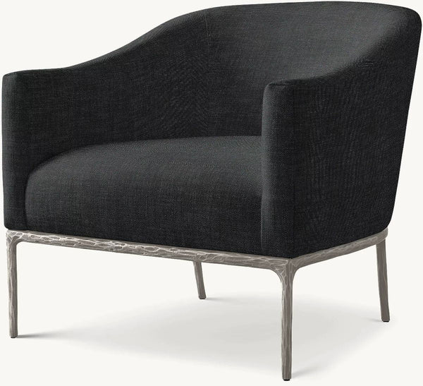 Thadeus Barrelback Slope Arm Chair