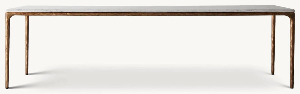 Thadeus Marble Rectangular Dining Table