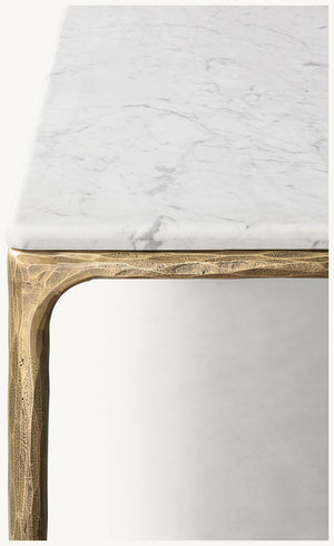 Thadeus Marble Rectangular Dining Table