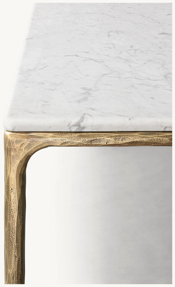 Thadeus Marble Rectangular Dining Table