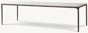 Thadeus Marble Rectangular Dining Table