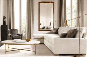 Thadeus Marble Round Coffee Table